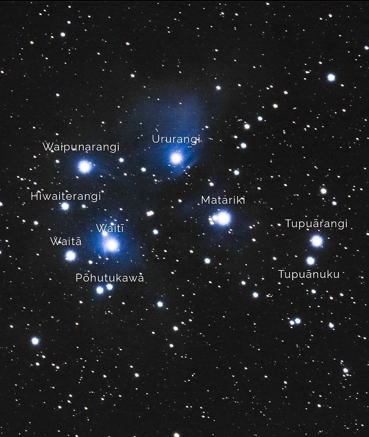 23. The Pleiades - Matariki – AnnekeArt