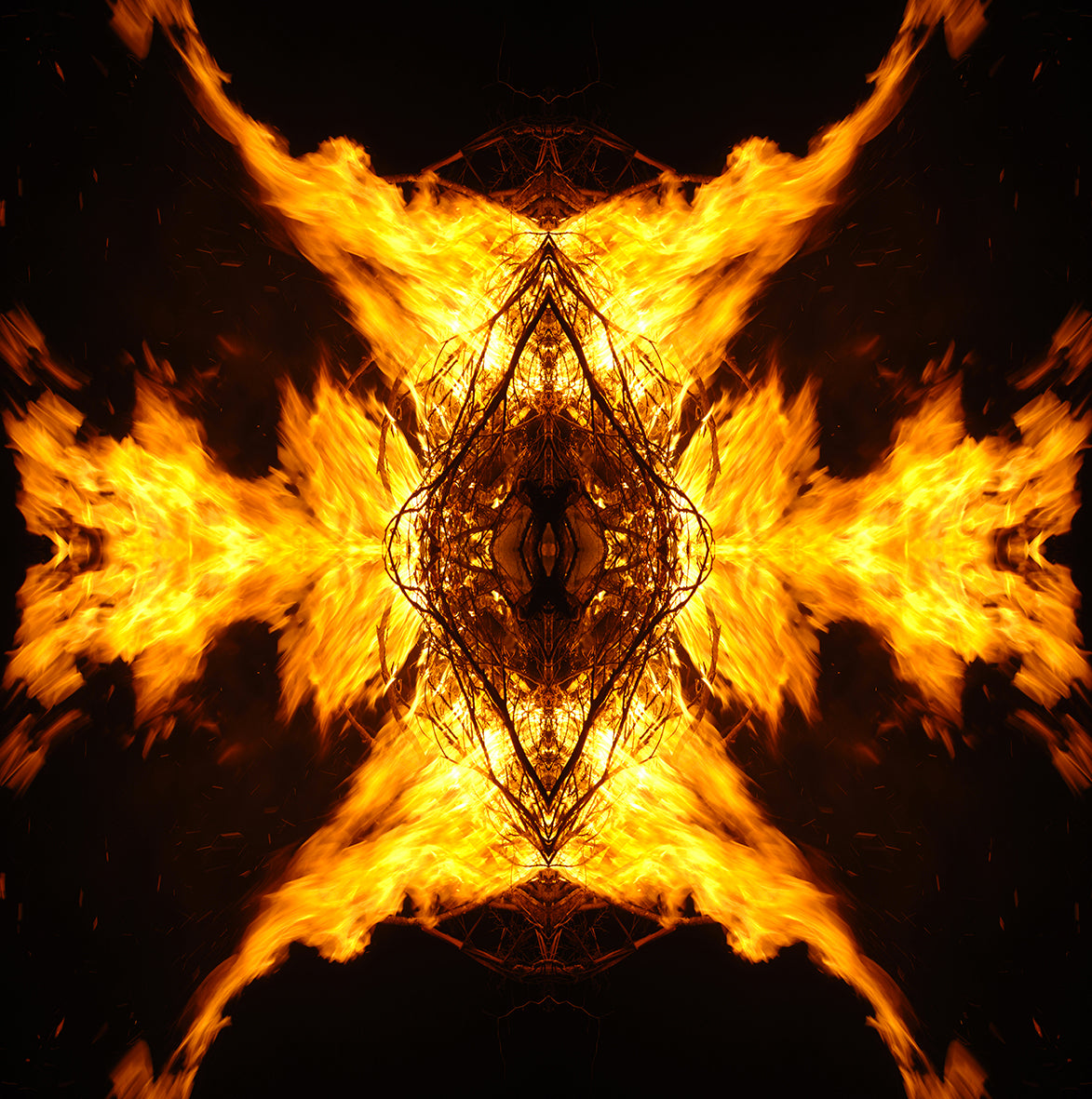 Fire Fire - Lenticular Art